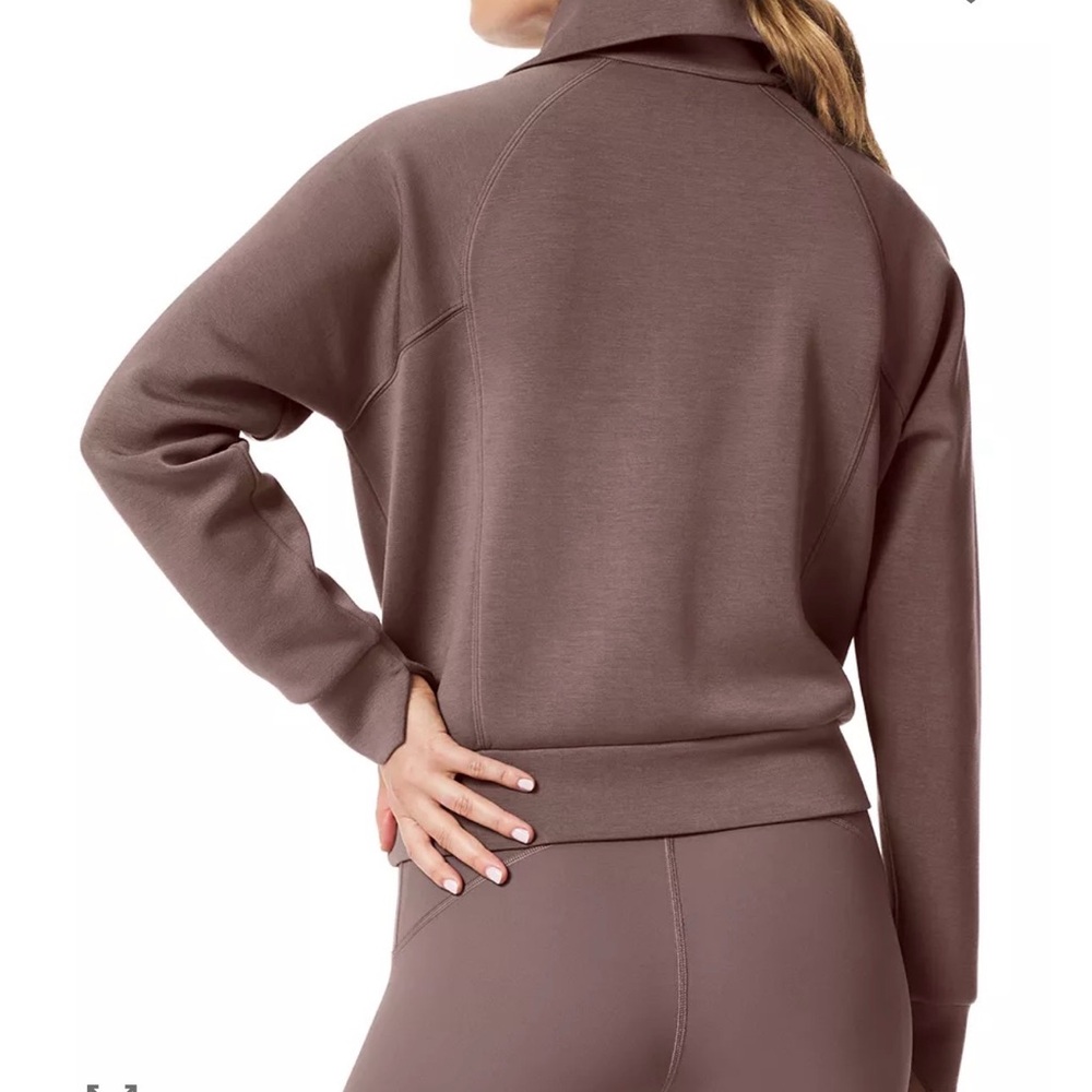 NWOT Spanx Air Essentials Quarter-Zip - Picture 2 of 6